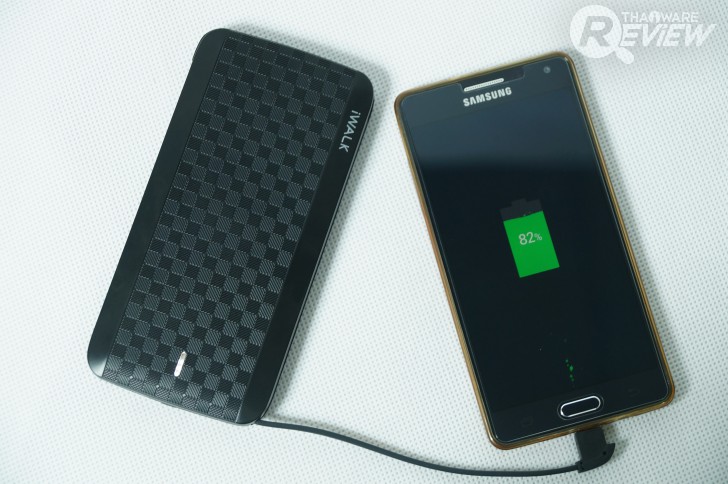 Power Bank รุ่น Scorpion ขนาดความจุ 8,000 mAh ชาร์จไว น้ำหนักเบา พกง่าย จาก iWALK