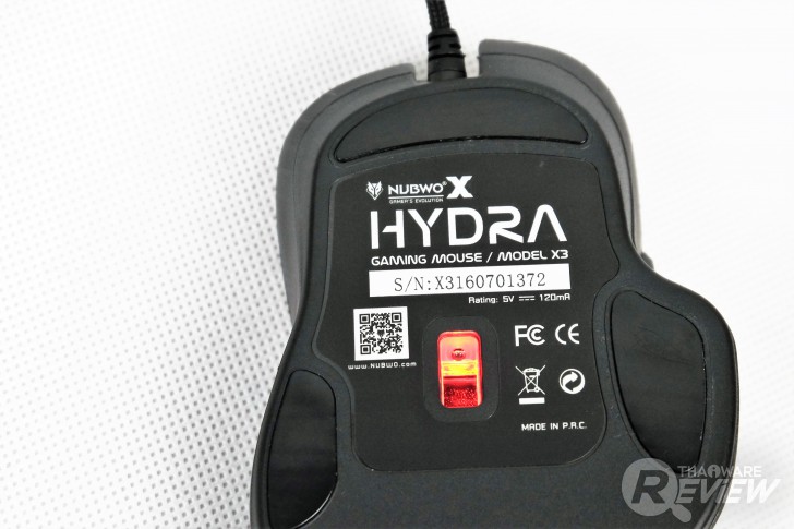 Nubwo Hydra X3 เมาส์เกมมิ่ง ในราคาเอื้อมถึง