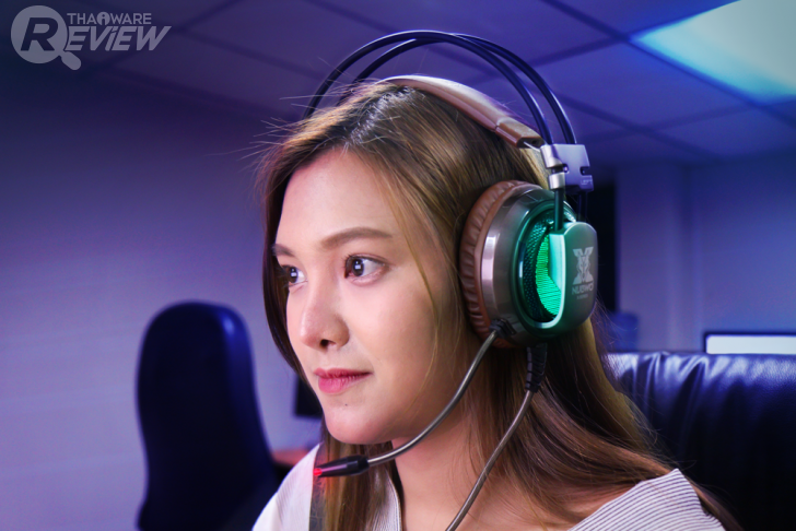 NUBWO X12 หูฟังราคาถูก สำหรับเกมเมอร์สายฮาร์ดคอร์ มีระบบสั่น ให้เสียงเบสกระแทกสมจริง