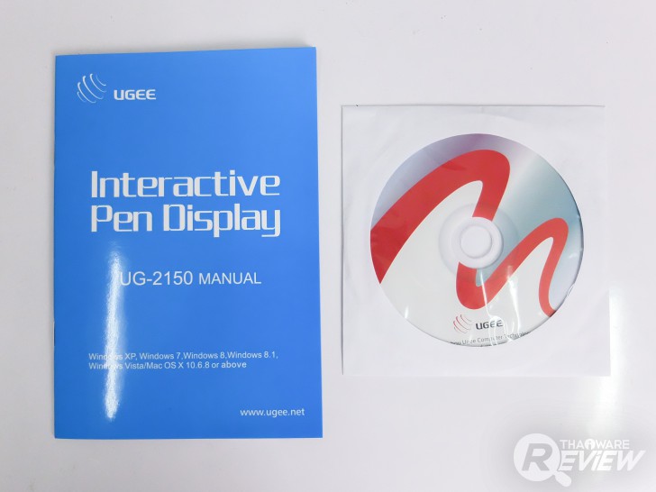 UGEE UG2150 มอนิเตอร์แท็บเล็ต พร้อมปากกา ขีดเขียนบนโลกดิจิทัลอย่างอิสระ
