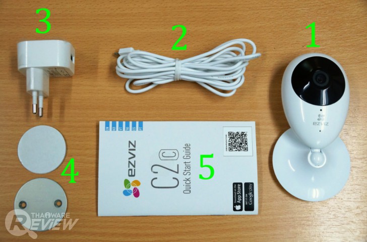 ezviz c2 mini และ c2c กล้องวงจรปิดอินเทอร์เน็ตตัวเล็กๆ เซ็ตอัพง่าย ใช้งานง่าย
