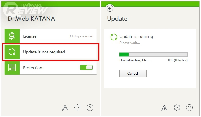 Dr.Web KATANA โปรแกรมป้องกันไวรัสขั้นสูง ครอบคลุมทุกภัยคุกคามบน เครื่องคอมพิวเตอร์ Dr.Web KATANA โปรแกรมป้องกันไวรัสขั้นสูง ครอบคลุมทุกภัยคุกคามบน เครื่องคอมพิวเตอร์