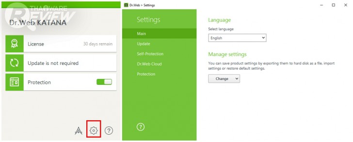 Dr.Web KATANA โปรแกรมป้องกันไวรัสขั้นสูง ครอบคลุมทุกภัยคุกคามบน เครื่องคอมพิวเตอร์