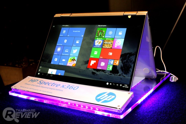 HP Spectre x360 และ HP ENVY Laptop พรีเมียมโน้ตบุ๊คแห่งปี 2017