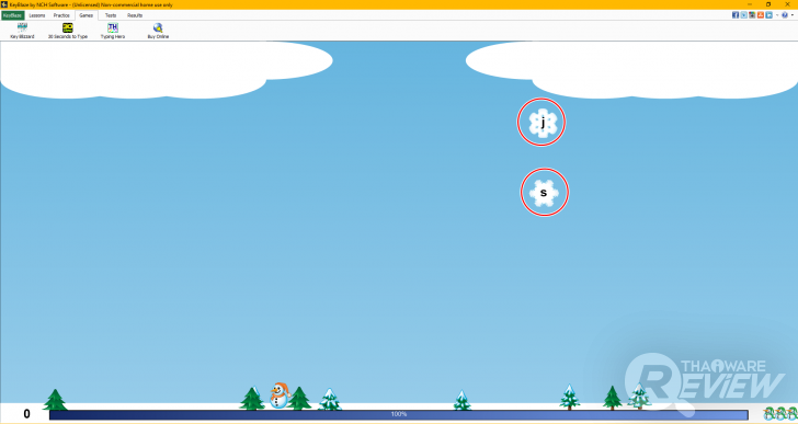 KeyBlaze Typing Tutor โปรแกรมฝึกพิมพ์สัมผัส โหมดฝึกหลากหลาย ไม่น่าเบื่อ