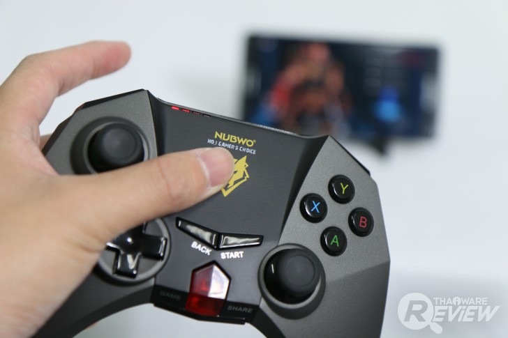 NUBWO FRIDOLF เกมส์คอนโทรลเลอร์บลูทูธแอนดรอยด์ มีทัชแพดในตัว