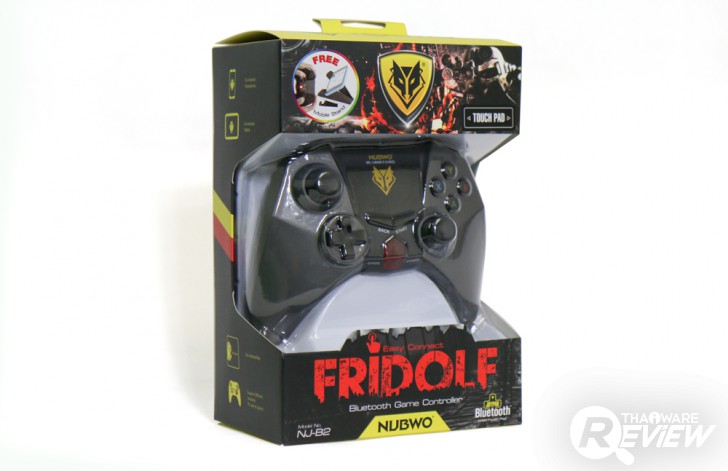 NUBWO FRIDOLF เกมส์คอนโทรลเลอร์บลูทูธแอนดรอยด์ มีทัชแพดในตัว