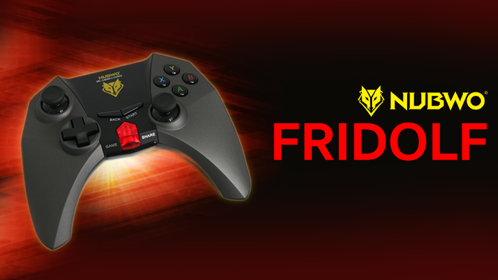 รีวิว NUBWO FRIDOLF เกมส์คอนโทรลเลอร์บลูทูธแอนดรอยด์ มีทัชแพดในตัว