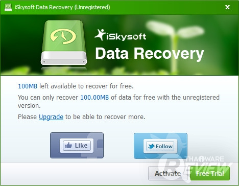 iSkysoft Data Recovery โปรแกรมกู้คืนข้อมูล สะดวก รวดเร็วและปลอดภัย iSkysoft Data Recovery โปรแกรมกู้คืนข้อมูล สะดวก รวดเร็วและปลอดภัย