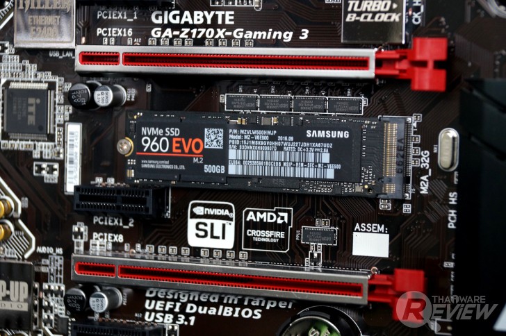 Samsung NVMe SSD 960 EVO M.2 สตอเรจมาตรฐานใหม่ ตัวเล็ก แต่แรงมาก