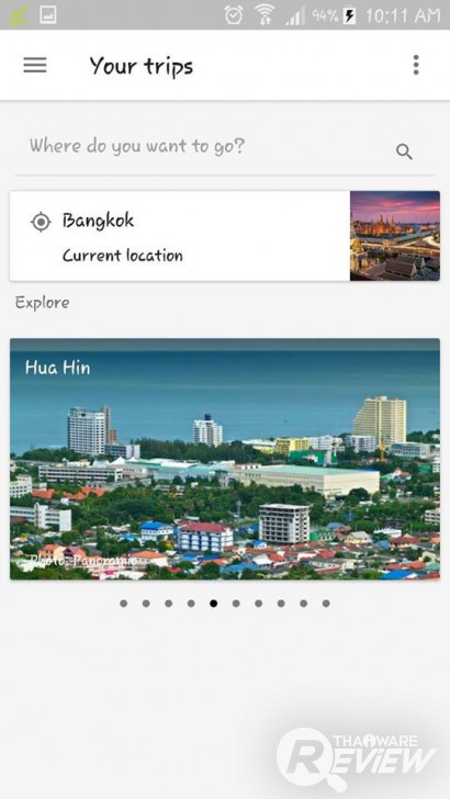 Google Trips แอปฯ จัดทริปสำหรับนักท่องเที่ยวยุคดิจิทัล