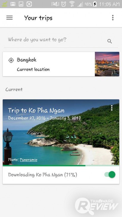 Google Trips แอปฯ จัดทริปสำหรับนักท่องเที่ยวยุคดิจิทัล