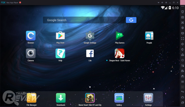 NoxPlayer โปรแกรมเพื่อคอเกมส์แอนดรอยด์บน PC 