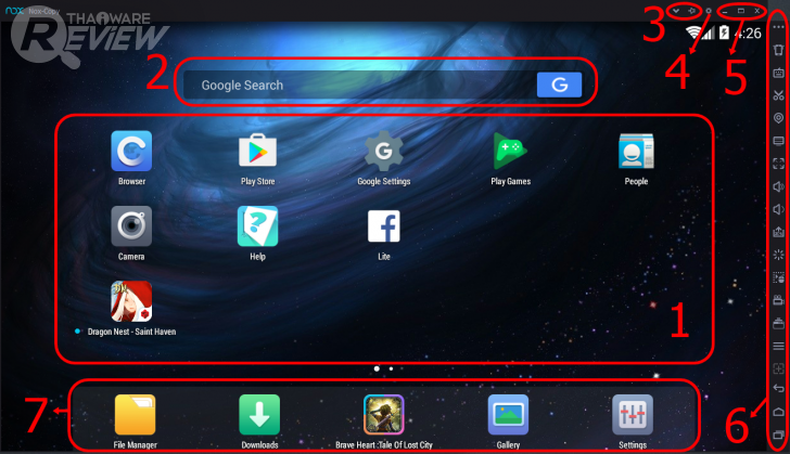 NoxPlayer โปรแกรมเพื่อคอเกมส์แอนดรอยด์บน PC 