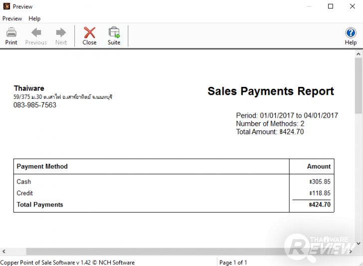 Copper Point of Sale โปรแกรมขายหน้าร้าน กับฟีเจอร์ที่ใช้งานง่ายในระดับสากล