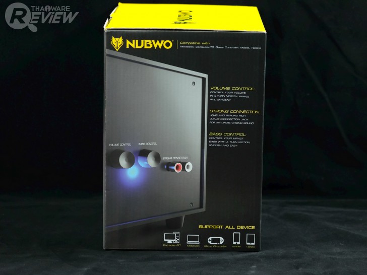 NUBWO NS-030 ลำโพง 2.1 พร้อม Subwoofer ราคาสุดถูก พลังเสียงเกินคาด จากค่ายหมาป่า