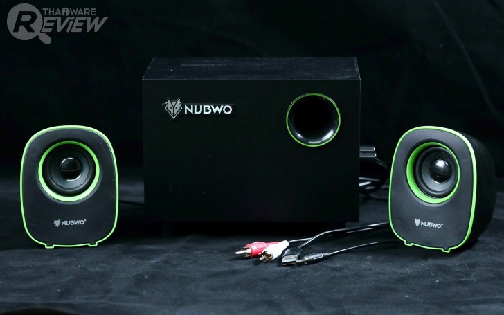 NUBWO NS-030 ลำโพง 2.1 พร้อม Subwoofer ราคาสุดถูก พลังเสียงเกินคาด จากค่ายหมาป่า