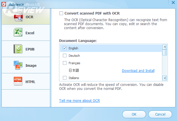 iSkysoft PDF Converter Pro แปลงไฟล์ PDF ง่าย รวดเร็ว กับ เทคโนโลยี OCR สแกนตัวอักษรบนไฟล์ PDF