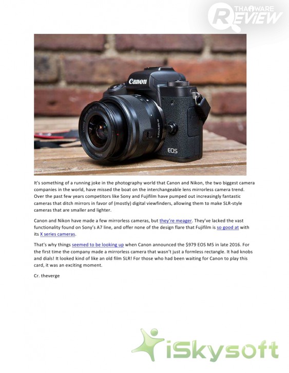 iSkysoft PDF Converter Pro แปลงไฟล์ PDF ง่าย รวดเร็ว กับ เทคโนโลยี OCR สแกนตัวอักษรบนไฟล์ PDF