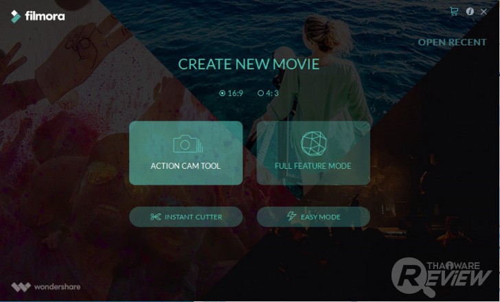 Wondershare Filmora โปรแกรมตัดต่อวิดีโอ สวยหวาน ตัวเล็ก สเปกมือใหม่