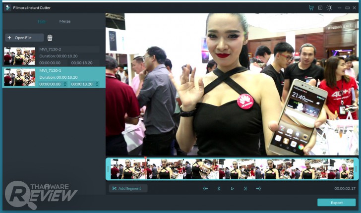 Wondershare Filmora โปรแกรมตัดต่อวิดีโอ สวยหวาน ตัวเล็ก สเปกมือใหม่