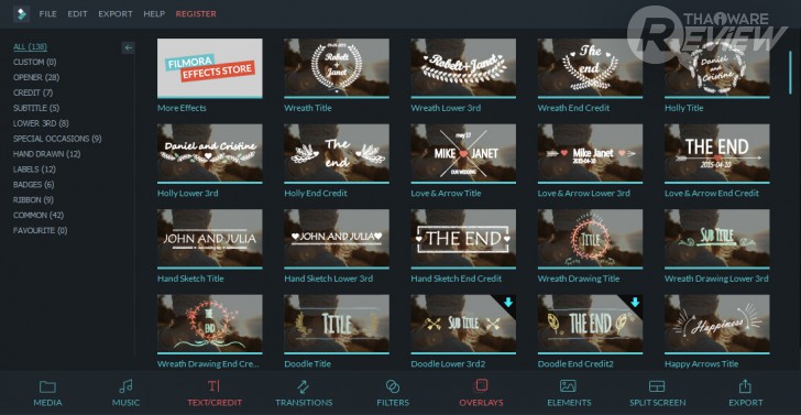 Wondershare Filmora โปรแกรมตัดต่อวิดีโอ สวยหวาน ตัวเล็ก สเปกมือใหม่
