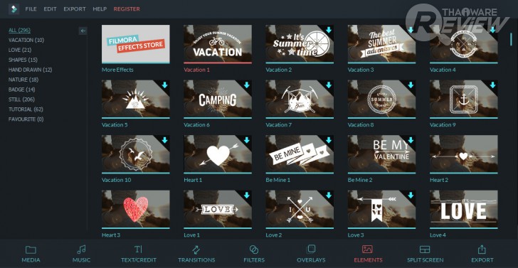 Wondershare Filmora โปรแกรมตัดต่อวิดีโอ สวยหวาน ตัวเล็ก สเปกมือใหม่