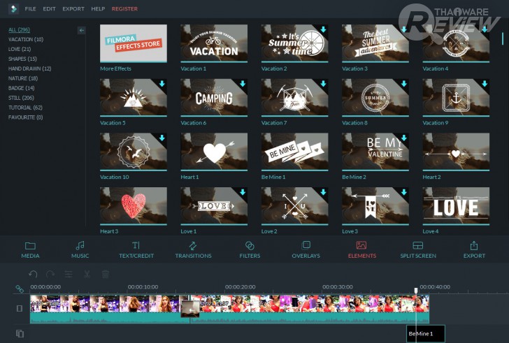 Wondershare Filmora โปรแกรมตัดต่อวิดีโอ สวยหวาน ตัวเล็ก สเปกมือใหม่