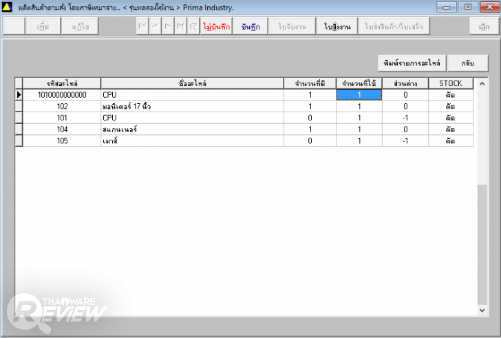 Prima SmartPRODUCT โปรแกรมบริหารการผลิตภายในโรงงาน รองรับฟังก์ชั่นครบทุกการใช้งาน 