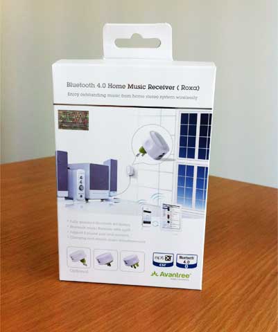 Gadgetสำหรับสาวกที่คลั่งเสียงเพลง Bluetooth 4.0 Home Music Reciever (Roxa)