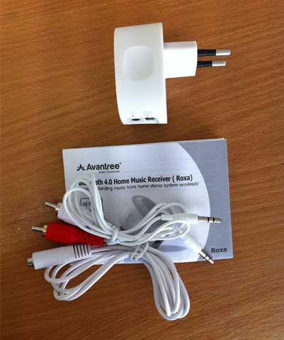 Gadgetสำหรับสาวกที่คลั่งเสียงเพลง Bluetooth 4.0 Home Music Reciever (Roxa)