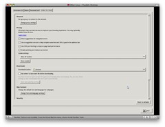 เมนูตั้งค่าของบราวเซอร์ 4