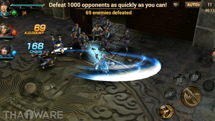 Dynasty Warriors: Unleashed ความมันส์จากคอนโซลส่งต่อยังมือถือ! 
