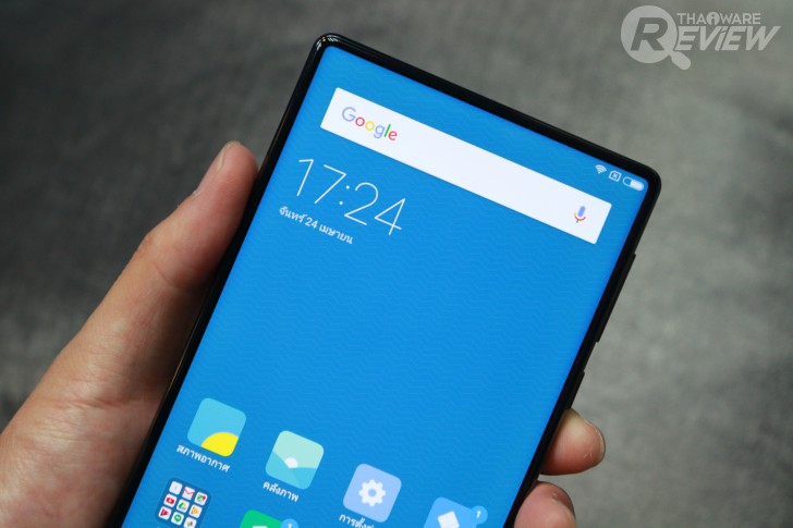 Xiaomi Mi MiX หมวยจอยักษ์ รักไร้พรมแดน กับดีไซน์ไร้ขอบ สวยสะกดทุกสายตาเมื่อแรกพบ
