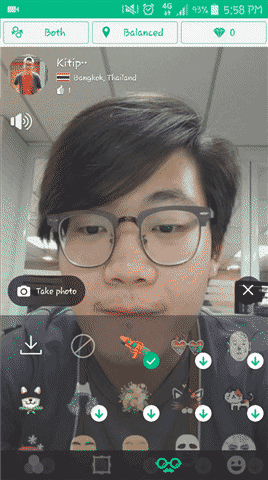 Azar วิดีโอคอลคุยกับเพื่อนมากมาย พร้อมเอฟเฟคสร้างสีสัน สนุกทุกอิริยาบถ