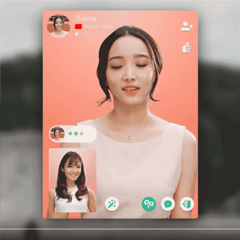 Azar วิดีโอคอลคุยกับเพื่อนมากมาย พร้อมเอฟเฟคสร้างสีสัน สนุกทุกอิริยาบถ