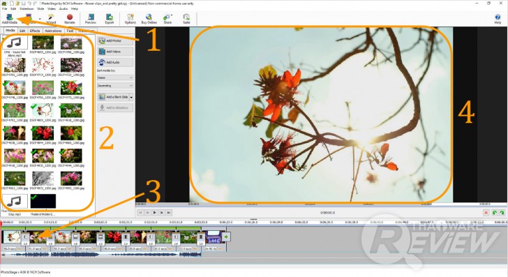 PhotoStage Slideshow Producer ตัดต่อคลิปวิดีโอง่ายๆ ได้ดั่งใจ