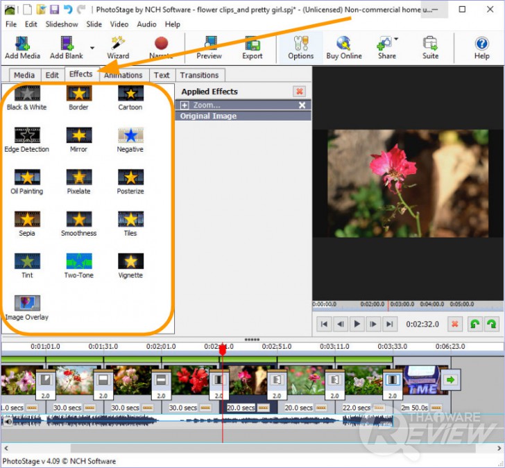 PhotoStage Slideshow Producer ตัดต่อคลิปวิดีโอง่ายๆ ได้ดั่งใจ