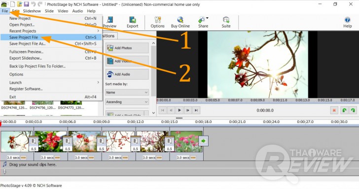 PhotoStage Slideshow Producer ตัดต่อคลิปวิดีโอง่ายๆ ได้ดั่งใจ