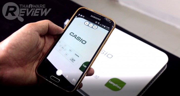 Casio XJ-A257 สลิมโปรเจคเตอร์บางเบา ภาพสวย สะดวกด้วยการฉายผ่านสมาร์ทโฟน