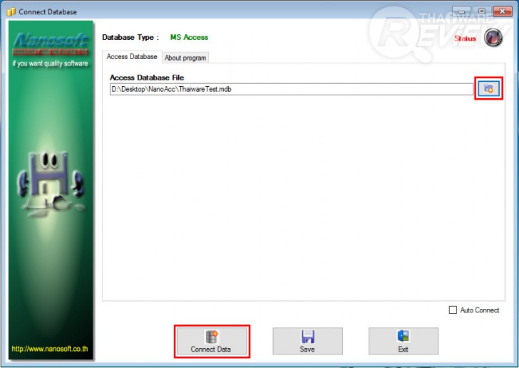 Nanosoft MiniAcc โปรแกรมบัญชีรับจ่าย ใช้งานง่าย รองรับธุรกิจกว้างขวาง