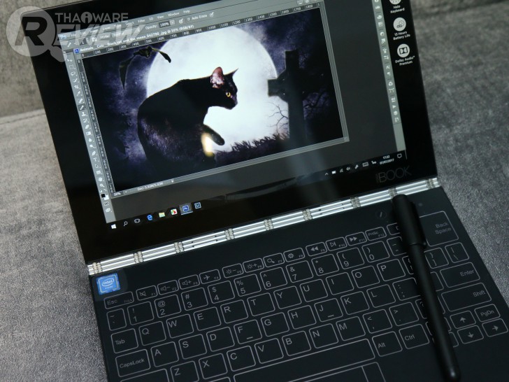 Lenovo Yoga Book นี่มันไฮบริดโน้ตบุ๊คหรือสมุดบันทึกดิจิตอลกันแน่เนี่ย