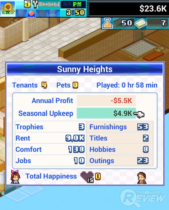 Dream House Days: เรื่อยๆ จนลืมเวลา! เกมบริหารจัดการผู้พักอาศัยอพาร์ทเม้นท์น่ารักๆ สไตล์พิกเซล