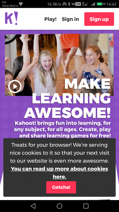 สร้างการมีส่วนร่วม สื่อการเรียนการสอน จัดกิจกรรม เกมส์ชิงรางวัล ผ่านบริการ Kahoot