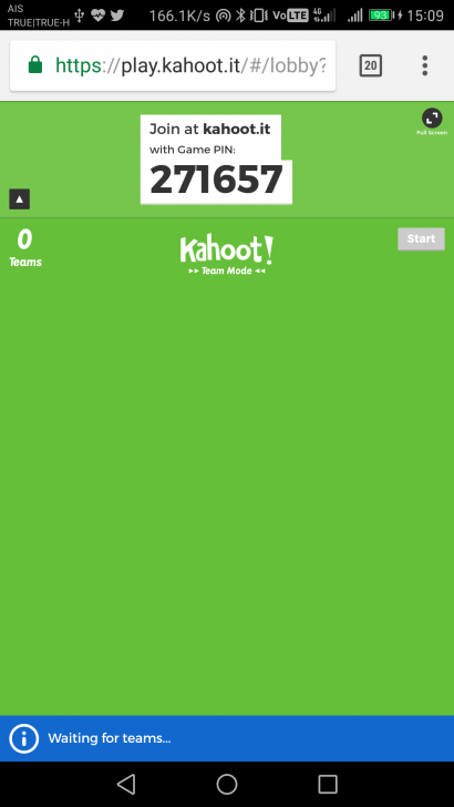 สร้างการมีส่วนร่วม สื่อการเรียนการสอน จัดกิจกรรม เกมส์ชิงรางวัล ผ่านบริการ Kahoot