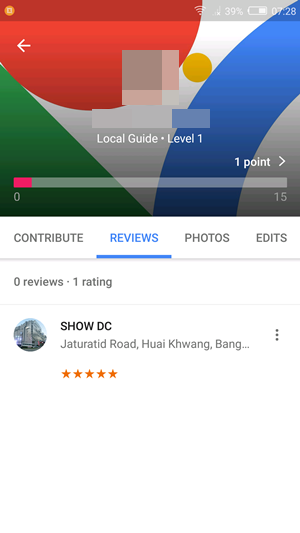 แนะนำสถานที่ท่องเที่ยว ร้านอาหาร เก็บสะสมแต้มผ่าน Google Local Guides