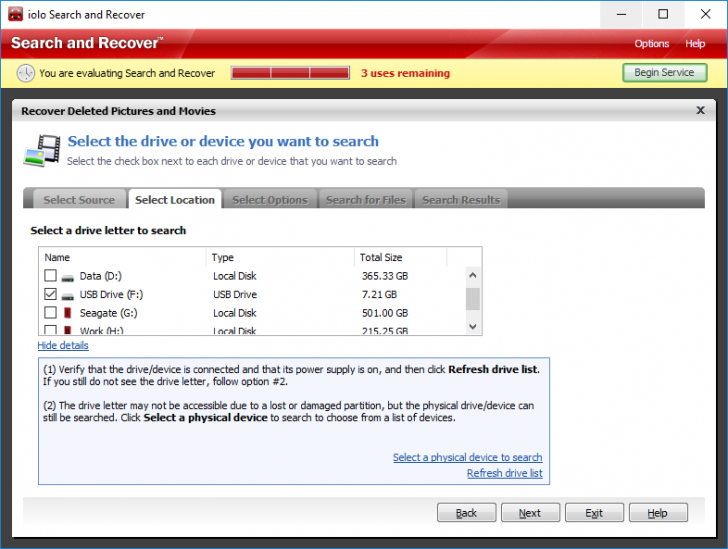 ค้นหาและกู้คืนข้อมูล ด้วยโปรแกรม Search and Recover อย่างมีประสิทธิภาพ