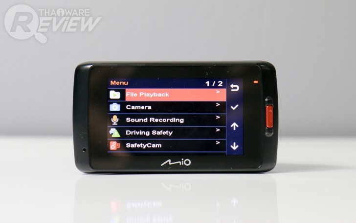 MiVue 698 กล้องติดรถยนต์คุณภาพสูง มี GPS ในตัว ภาพชัดแม้ยามกลางคืน