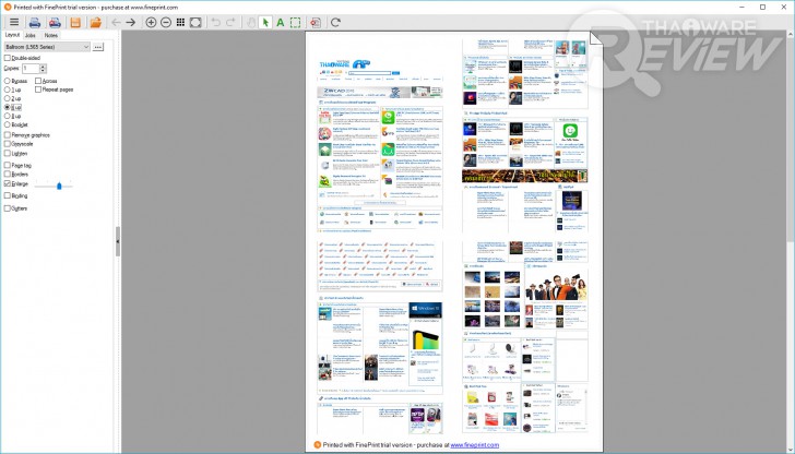 FinePrint จัดการรูปแบบงานพิมพ์ง่ายๆ ด้วยเครื่องมือที่ไม่ซับซ้อน