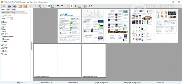 FinePrint จัดการรูปแบบงานพิมพ์ง่ายๆ ด้วยเครื่องมือที่ไม่ซับซ้อน